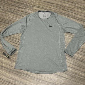 Nike Pro Dri Fit Long Sleeve Base Layer Shirt, Size: Adult Medium