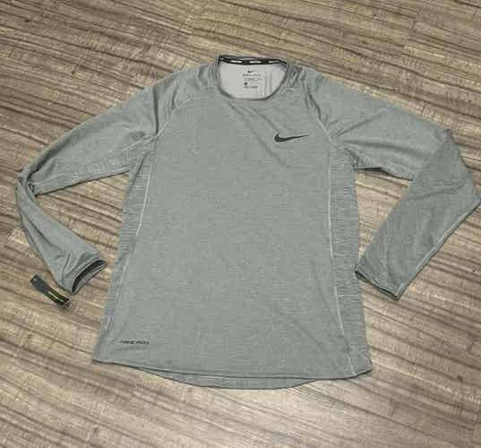 Nike Pro Dri Fit Long Sleeve Base Layer Shirt, Size: Adult Medium