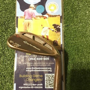 Taylormade MG Hi-Toe Carbon Steel 60* Lob Wedge Regular KBS Tour FLT 110 Steel