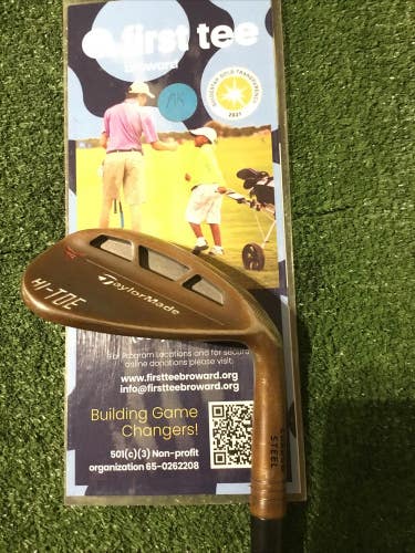 Taylormade MG Hi-Toe Carbon Steel 56* Sand Wedge Regular KBS Tour FLT 110 Steel