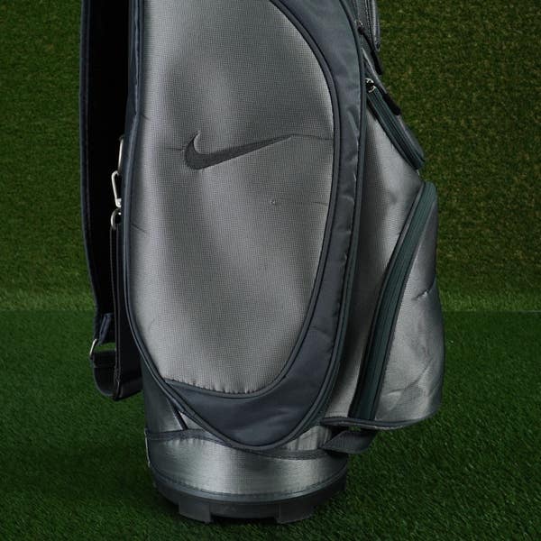 NIKE GOLF LADIES CART BAG 7 WAY DIVIDERS WOMENS GOLF BAG, SILVER