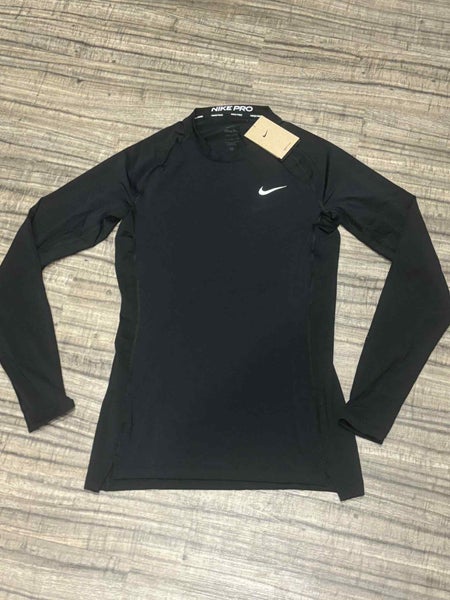 Nike Pro Dri Fit Long Sleeve Compression Shirt, Size Adult Large