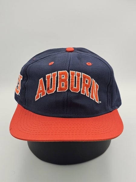 NEW Vintage 1990s Auburn Tigers University NCAA Sports Arch Hat Cap Vtg Snapback
