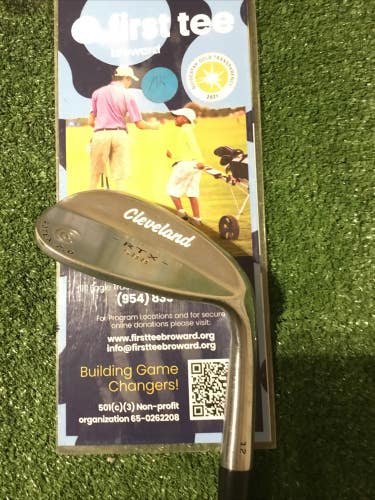 Cleveland RTX 588 Rotex 2.0 56* Sand Wedge (SW) Wedge Flex Steel Shaft *VGC*