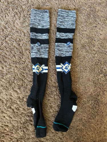 Rare Baseball Stance Jackie Robinson Socks Sz XL 42