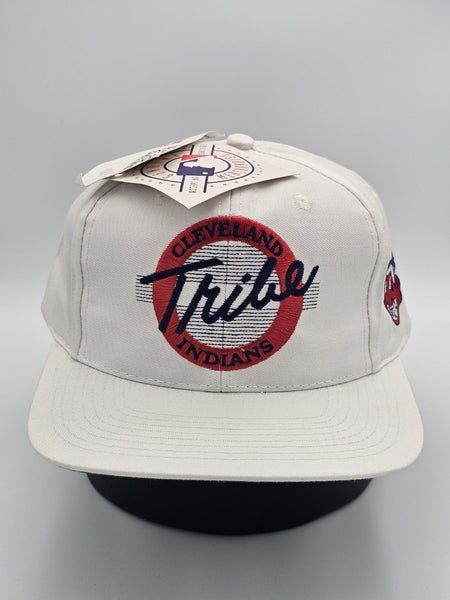 NEW Vintage Rare Cleveland Indians Tribe MLB Sports The Game Twill Hat Snapback