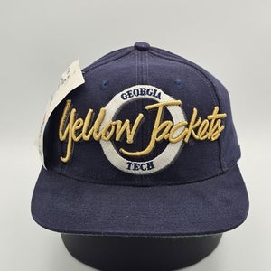 NEW Vintage 1990s Georgia Tech Yellow Jackets The Game NCAA Sports Hat Snapback