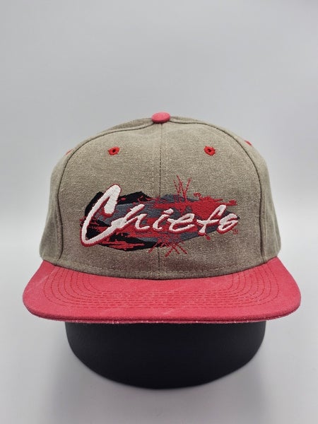 NEW Vintage Kansas City Chiefs NFL Sports Logo 7 Football Hat Cap Vtg Snapback