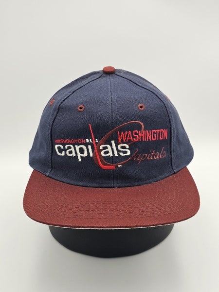 NEW Vintage Rare Washington Capitals NHL Logo 7 Hockey Sports Hat Vtg Snapback