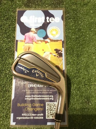 Callaway Paradym X Forged 455 7 Iron Stiff Elevate MPH 95 Steel Shaft (38)
