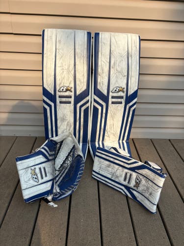 Brian’s optik 3 senior goalie full set/ leg pads 32+1
