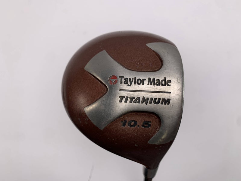 TaylorMade Ti Bubble Driver 10.5* Bubble R-80 Plus 80g Regular Graphite Mens RH