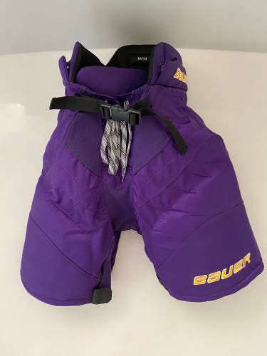 Women’s Pro Stock Bauer Nexus Hockey Pants Purple Medium