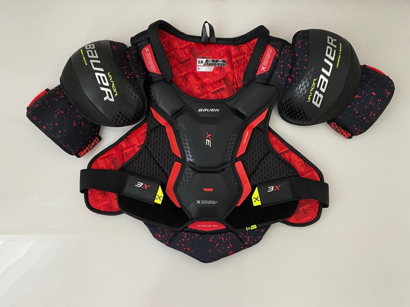 New Senior Bauer Vapor 3X Hockey Shoulder Pads Extra Large XL