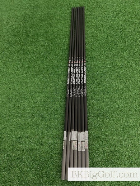 Project X Catalyst Black 80 6.5 Extra Stiff Flex Graphite Iron Shafts Set