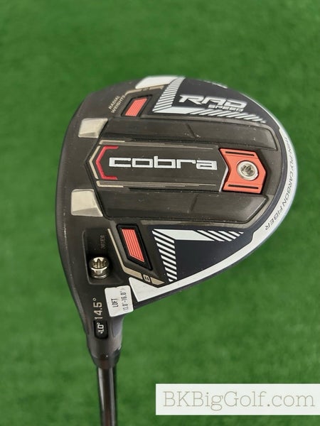 LH Cobra King Rad Speed Peacoat 14.5 Degree 3 Wood / Stiff