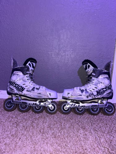 Mission Inhaler WM03 Inline Skates  Size 10.5 (Used)