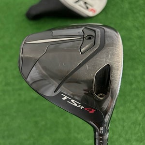 Titleist TSr4 9.0 Driver w Headcover / Extra Stiff