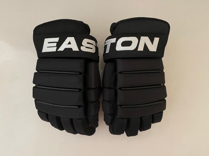 Senior Easton EQ Pro Hockey Gloves Black 14”