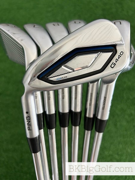 LH Ping G440 Iron Set 5-U / True Temper AMT Black Stiff