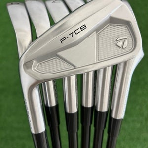 LH Taylormade P7CB ‘25 Forged Iron Set 4-P / MMT 125 Extra Stiff Graphite