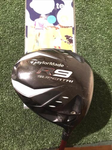 Taylormade R9 Supertri FCT 10.5* Driver Regular Fujikura Motore 60g Graphite 45
