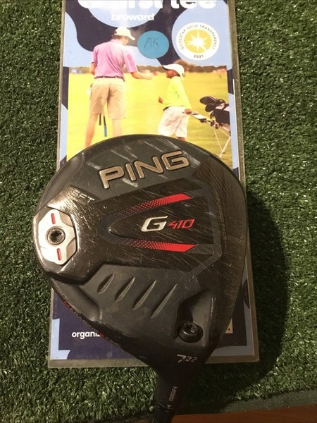 Ping G410 SFT 22* 7 Fairway Wood Seniors Lite TFC 80 F Graphite Shaft