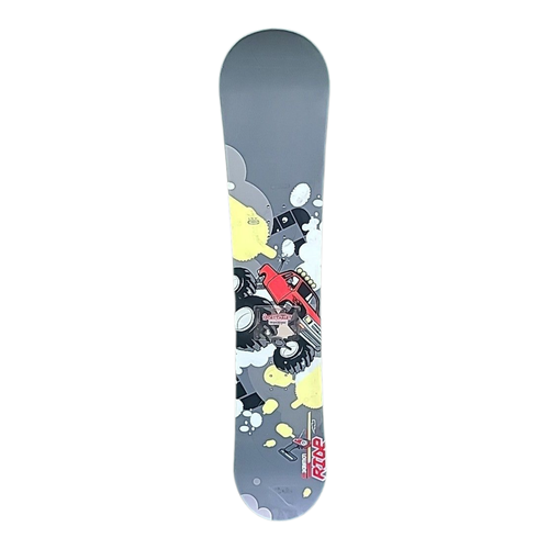 RIDE LowRide Blank Snowboard 135cm Grey