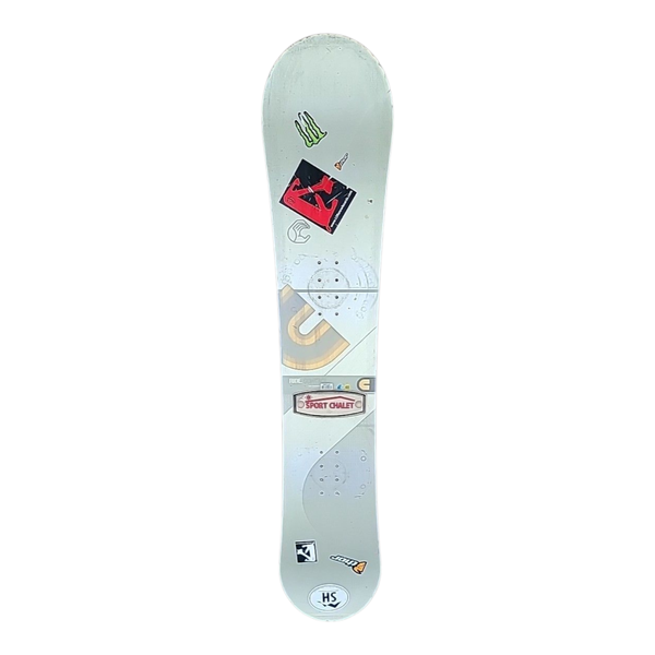 RIDE Control Blank Snowboard 146cm Gray