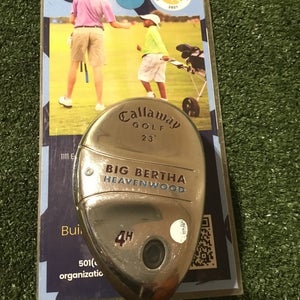 Callaway Ladies Big Bertha Heavenwood 23* 4 Hybrid Gems 55w Graphite Shaft (39)