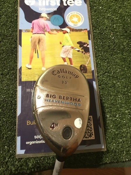 Callaway Ladies Big Bertha Heavenwood 23* 4 Hybrid Gems 55w Graphite Shaft (39)
