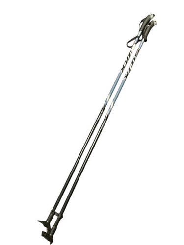 Used Swix ALU-TOURING Mens DH Ski Pole Black 135 cm / 54 in 11823-S000033217