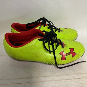 Used Under Armour Soccer Cleats Yellow Junior 02 11823-S000033201
