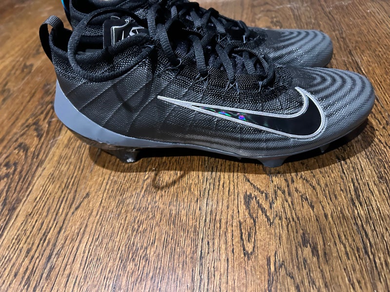 NEW Nike Air Zoom Vapor Elite 1 Black Grey Football Cleats Men’s Size 8.5 FB3288-002