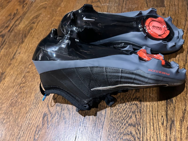 Nike Zoom Air Vapor Elite 1 Men\'s 8.5 Black Dark Grey Football Cleats FB3288-002 NEW Nike Air Zoom Vapor Elite 1 Football Cleats Size 13  main image 4