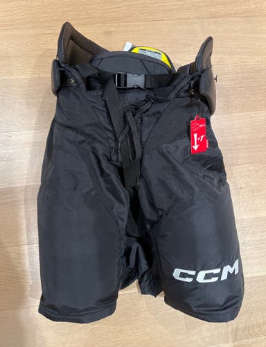 NEW Pro Stock CCM HPTK Pants Black Senior Medium