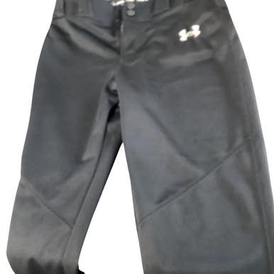 Used Under Armour BASEBALL PANTS BB/SB Pant Boys Black LG 11479-S000400510