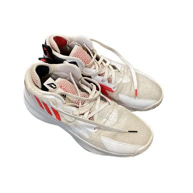 Used Adidas Basketball Shoes M White Senior 10.5 11479-S000400505