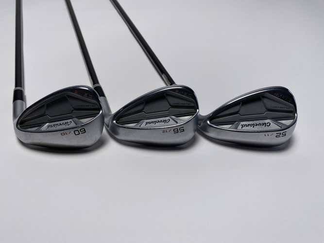 Cleveland CBX 2 Wedge Set 52* 11 56* 12 60* 10 Rotex Precision Wedge Mens RH