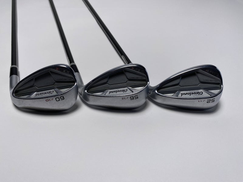 Cleveland CBX 2 Wedge Set 52* 11 56* 12 60* 10 Rotex Precision Wedge Mens RH