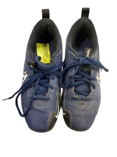 Used Nike TROUT BB/SB Cleats Navy Blue Junior 04.5 11613-S000165063