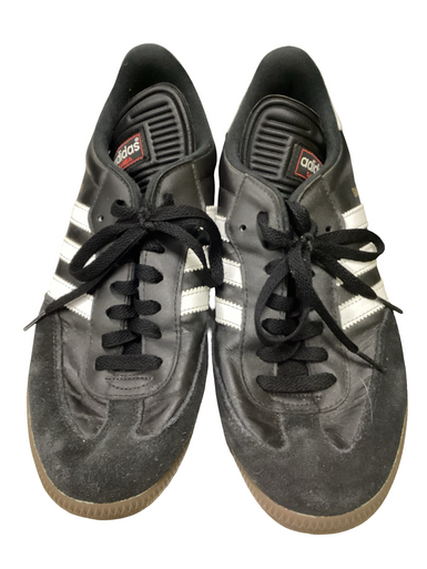 Used Adidas SAMBA Soccer Turf Shoes Black Senior 10.5 11613-S000165057