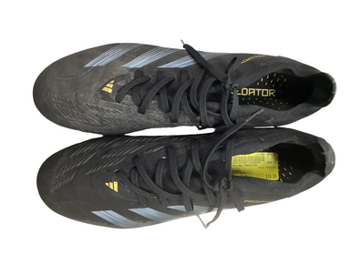 Used Adidas PREDATOR Soccer Cleats Black Senior 11 11613-S000165055