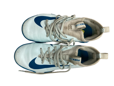 Used Nike MERCURIAL AIR ZOOM Soccer Cleats Carolina Blue Junior 04 11613-S000165034