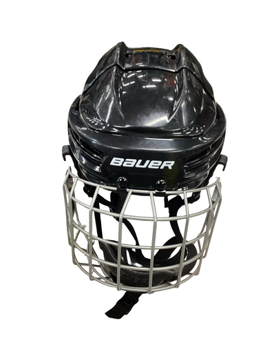Used Bauer IMS 5.0 S Helmet Cage Combo Black SM 11613-S000165015