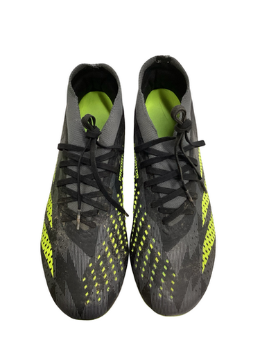 Used Adidas PREDATOR Soccer Cleats Black Senior 9.5 11613-S000165240