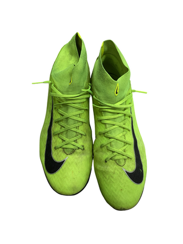 Used Nike MERCURIAL AIR ZOOM Soccer Turf Shoes Yellow Senior 9 11613-S000165241