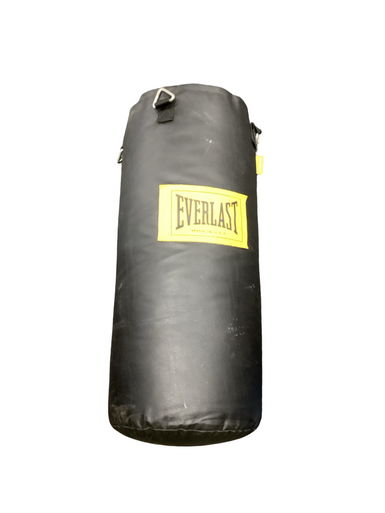 Used Everlast 40LB HEAVY BAG Boxing Heavy Bag Black 40 lb 11613-S000165229