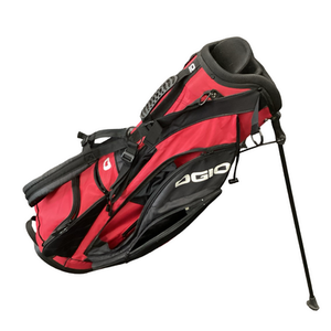 Used Ogio FIREBALL Mens Stand Bag Red And Black 11613-S000165213