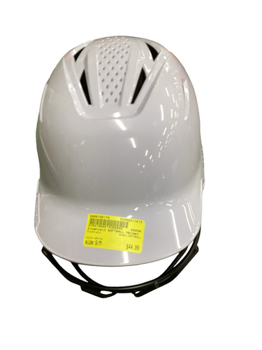 Used Evoshield SOFTBALL Batting Helmet w/Mask White S/M 11613-S000165176